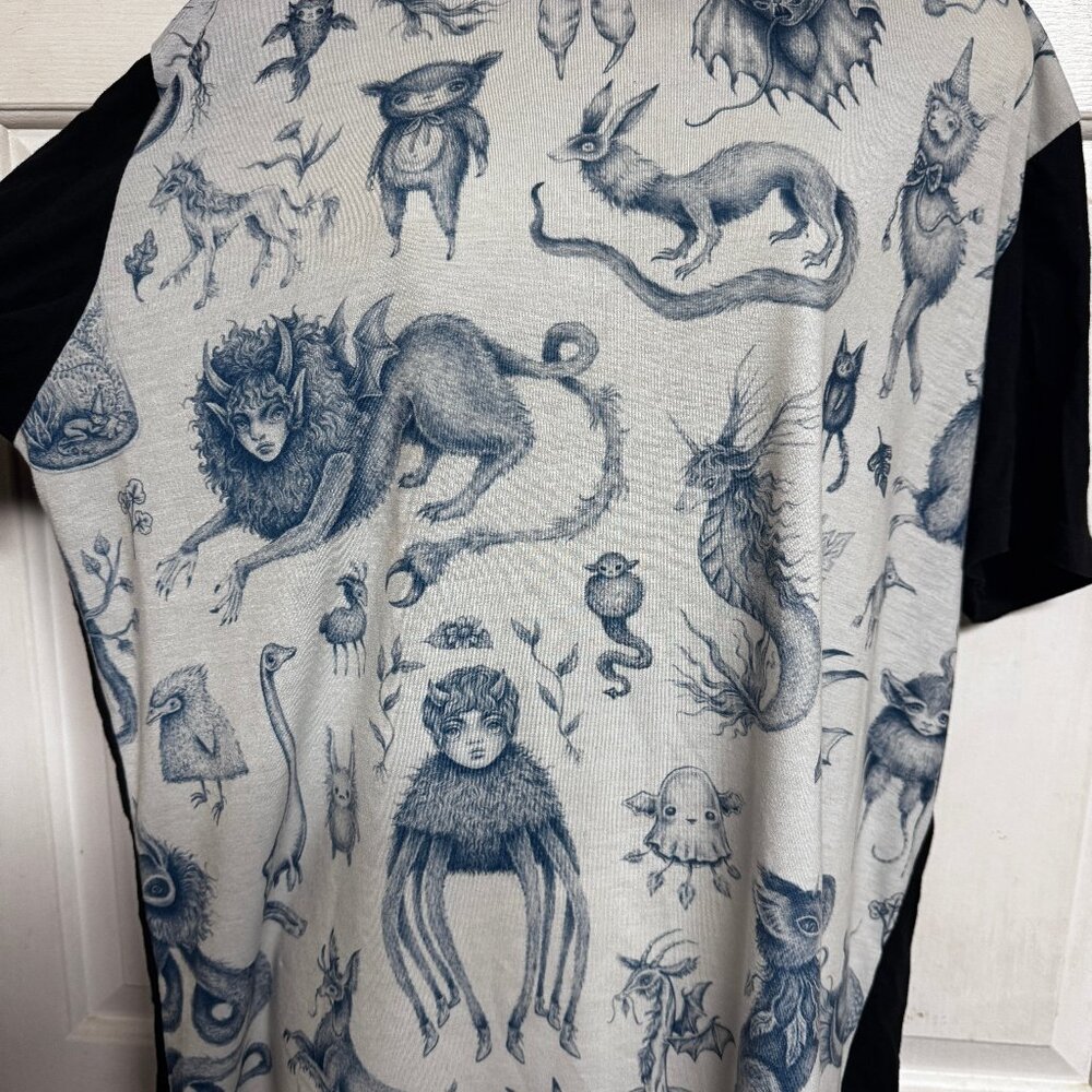 MAGICAL 🔮 MYTHICAL Creatures 🪄 Tattoo Style T Shirt